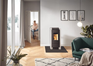 Rika Como II Soapstone Pellet Fire